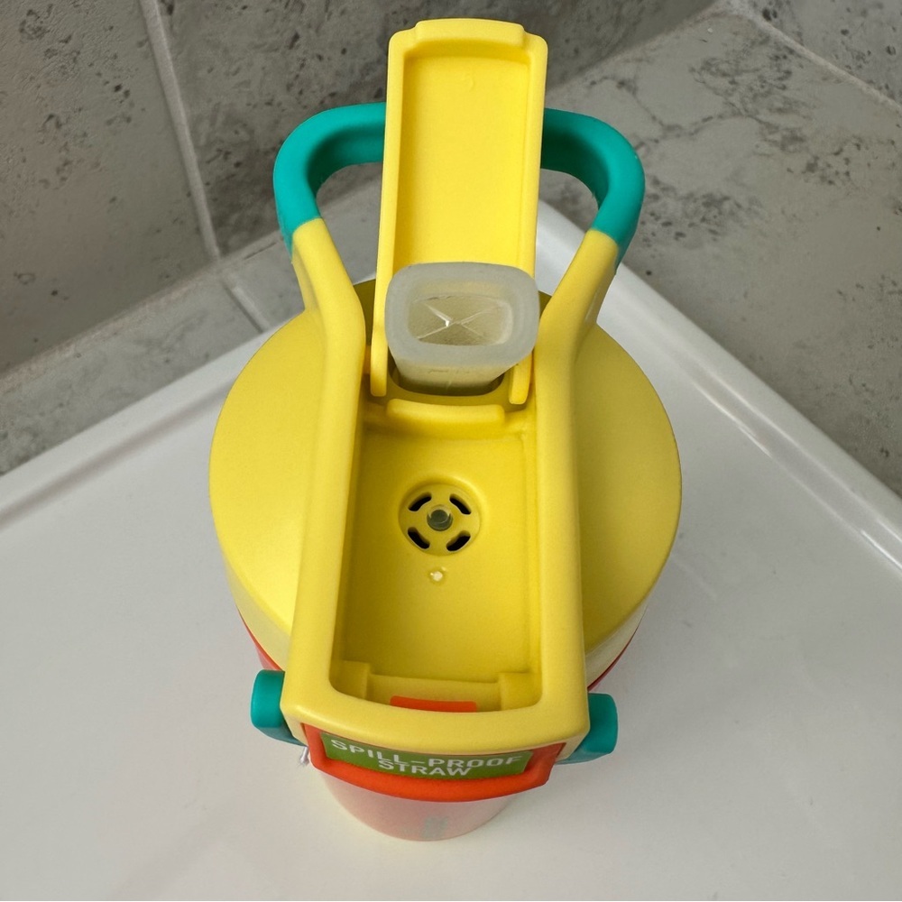 Reduce Orange and Yellow 14oz Water Bottle - Picture 10 of 12